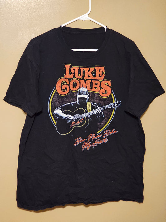 Luke Combs 2019 Beer Never Broke My Heart Tour Shirt