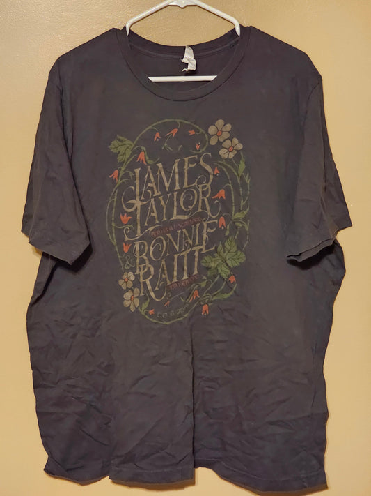 Bonnie Raitt and James Taylor - Tour Tee