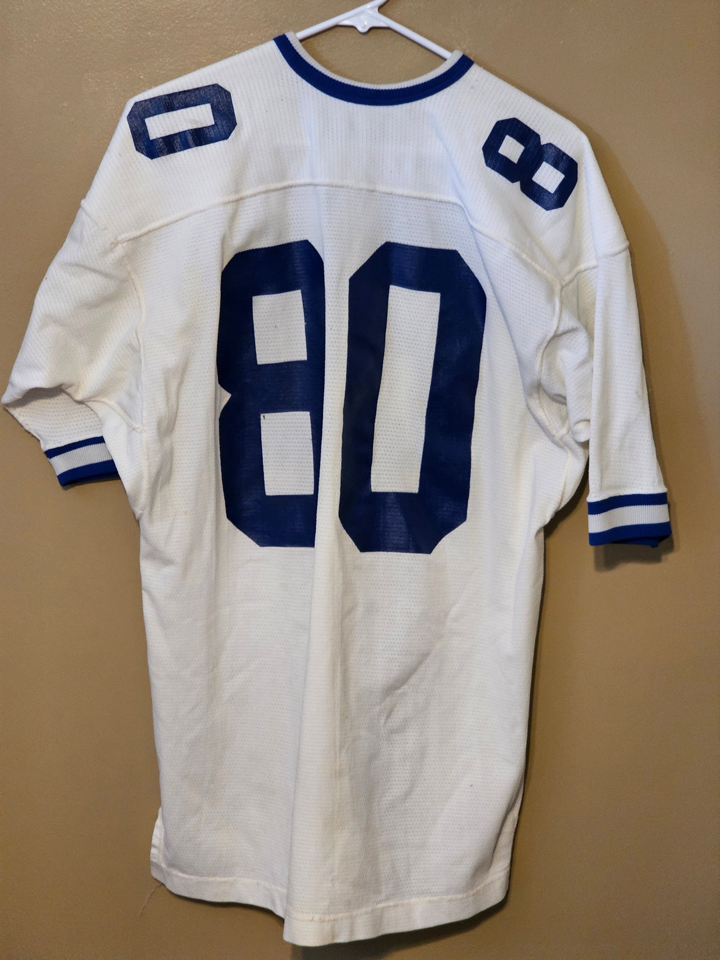 Blue and White Jersey